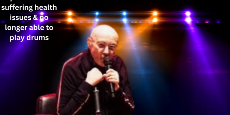 phil collins suffering health issues & no longer able to play drums