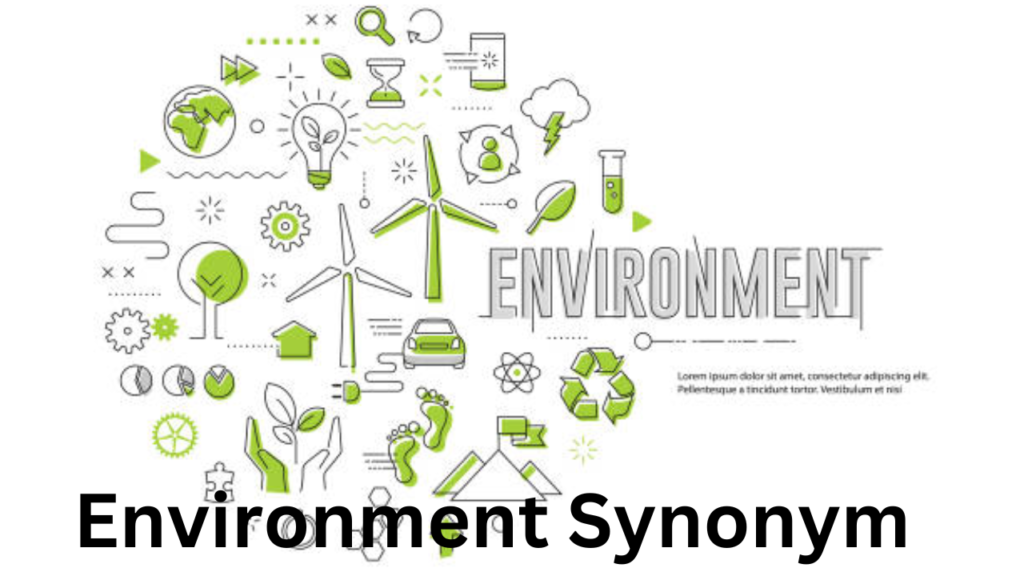 environment synonym